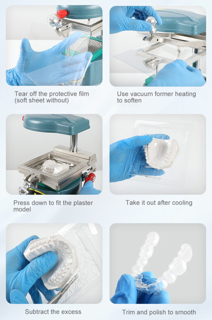 Operation of Dental Thermoforming Machine