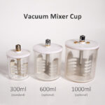 dental vacuum mixer cups
