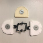 disposable articulator for pindex model fabricate plates