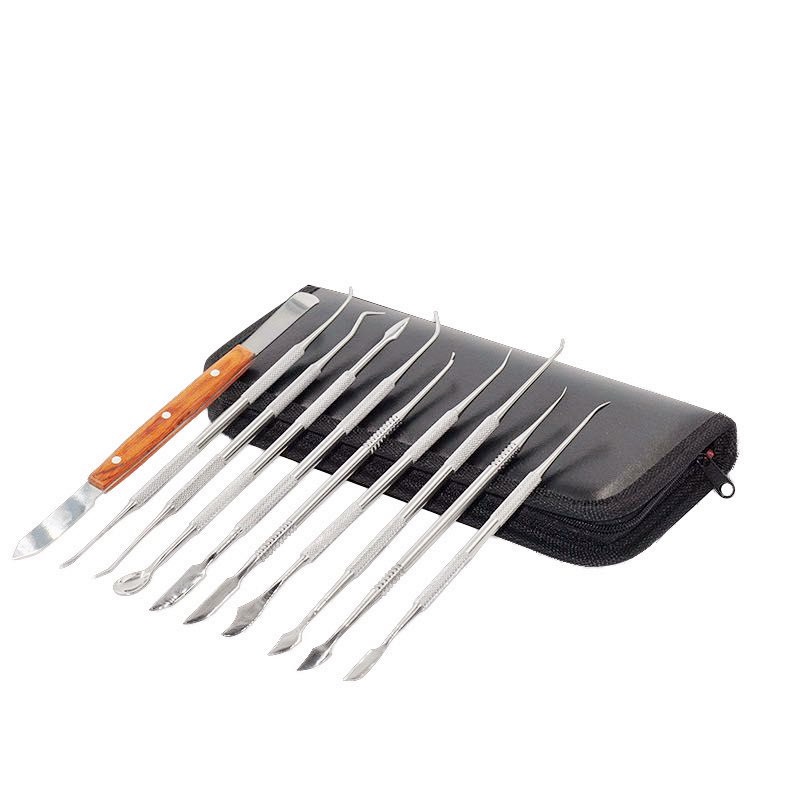 Durable Dental Teeth Wax Carving Tools Practical Stainless Steel