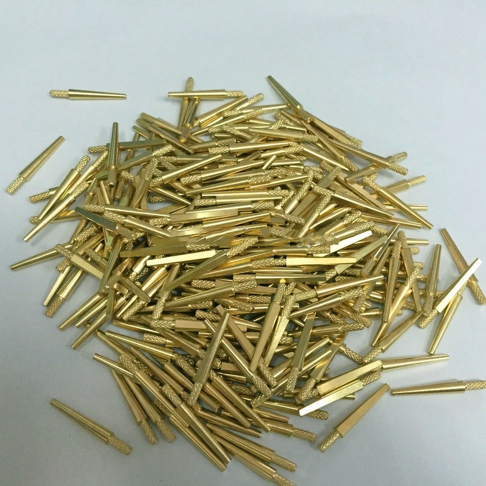 dental dowel pins half round and incisal surface