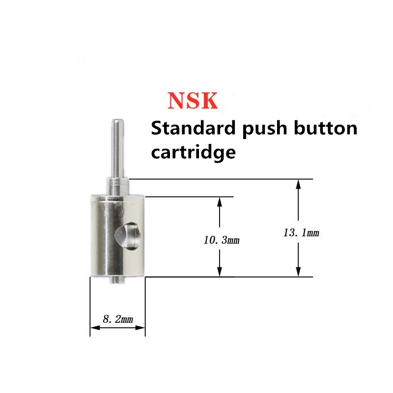 push button standard nsk dental handpiece cartridge