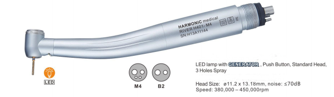 feature of led light hand-piece