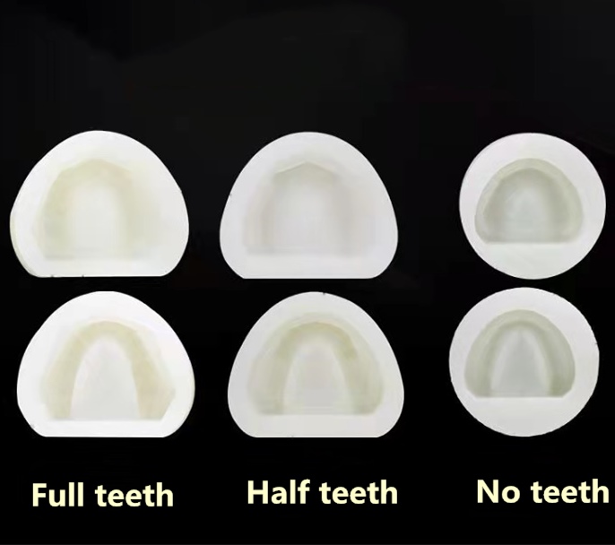 Dental Rubber Molds three type