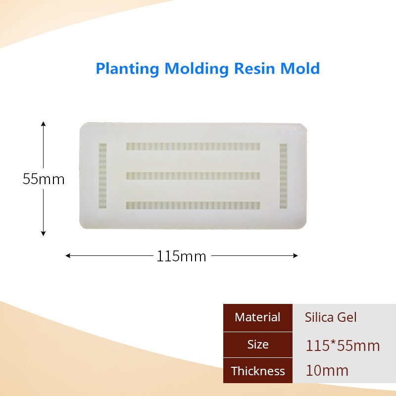 Silicone Bite Block Mold-Planting Molding Resin Mold