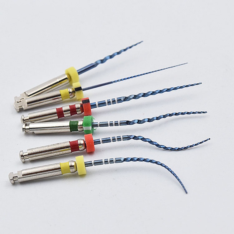 heat activation Blue Niti Rotary Files Dental Endo Files