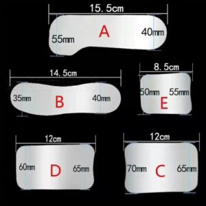 intraoral orthodontic mirror size
