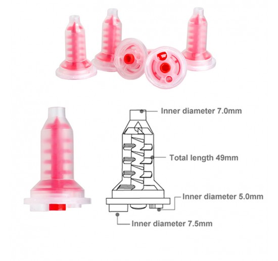 auto dental mixing tips