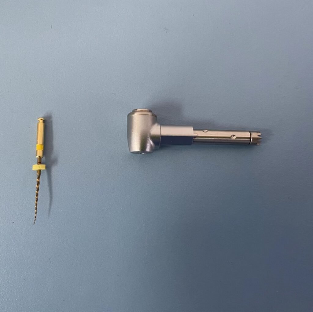 endodontic handpiece head for ratory files