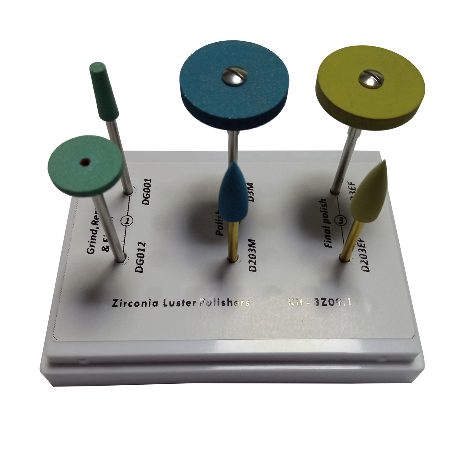 Zirconia Dental Lab Polishing Kit, $54.00, January 2024 - Dental Lab Shop