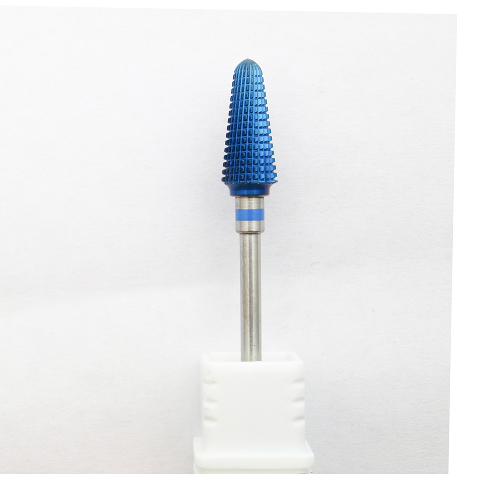 blue-plated coating burs carbide dental laboratory
