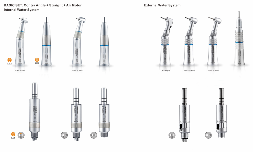 low speed handpiece air-driven types