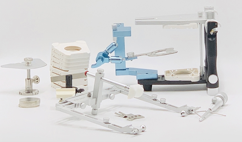 complete set of articulator and facebow