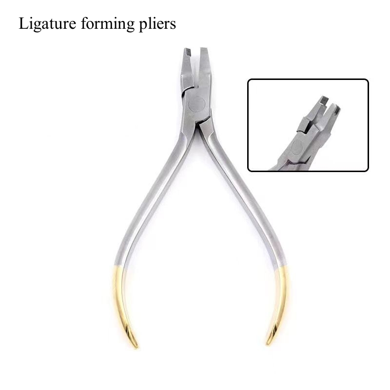 Ligature forming pliers