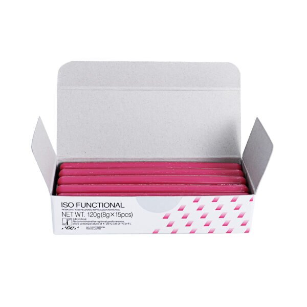 pink denture wax for achieving smooth border transitions